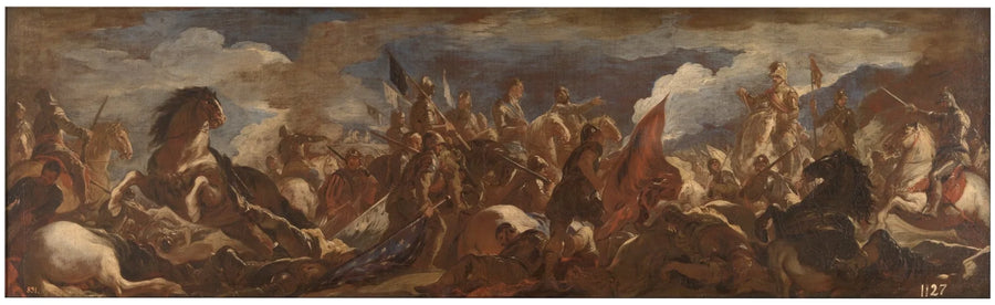 Prisión del condestable de Montmorency, en la Batalla de San Quintín - Luca Giordano