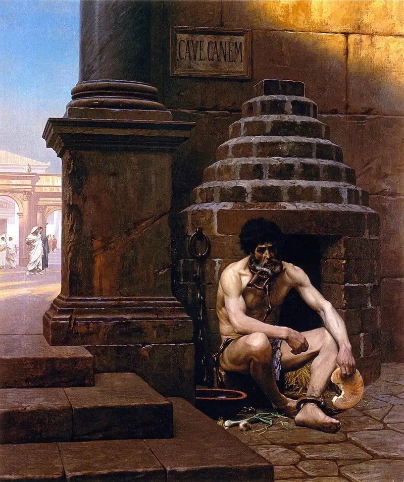 Prisonnier de guerre à Rome - Jean-Léon Gérôme