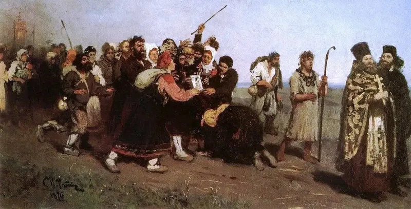 Procession religieuse - Ilya Repin