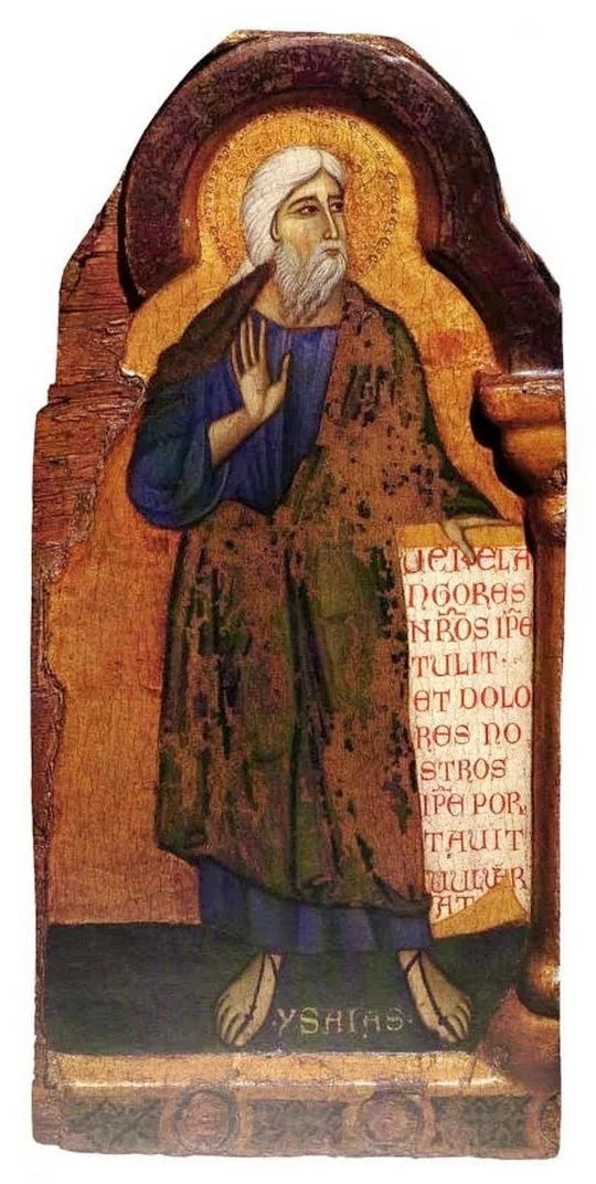 Profeta Isaia - Master of Saint Francis