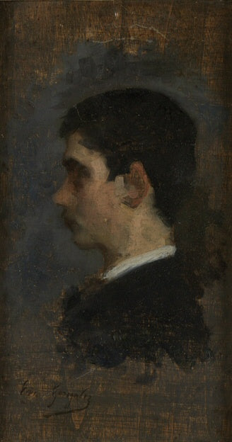 Profil d'un jeune homme - Eva Gonzalès