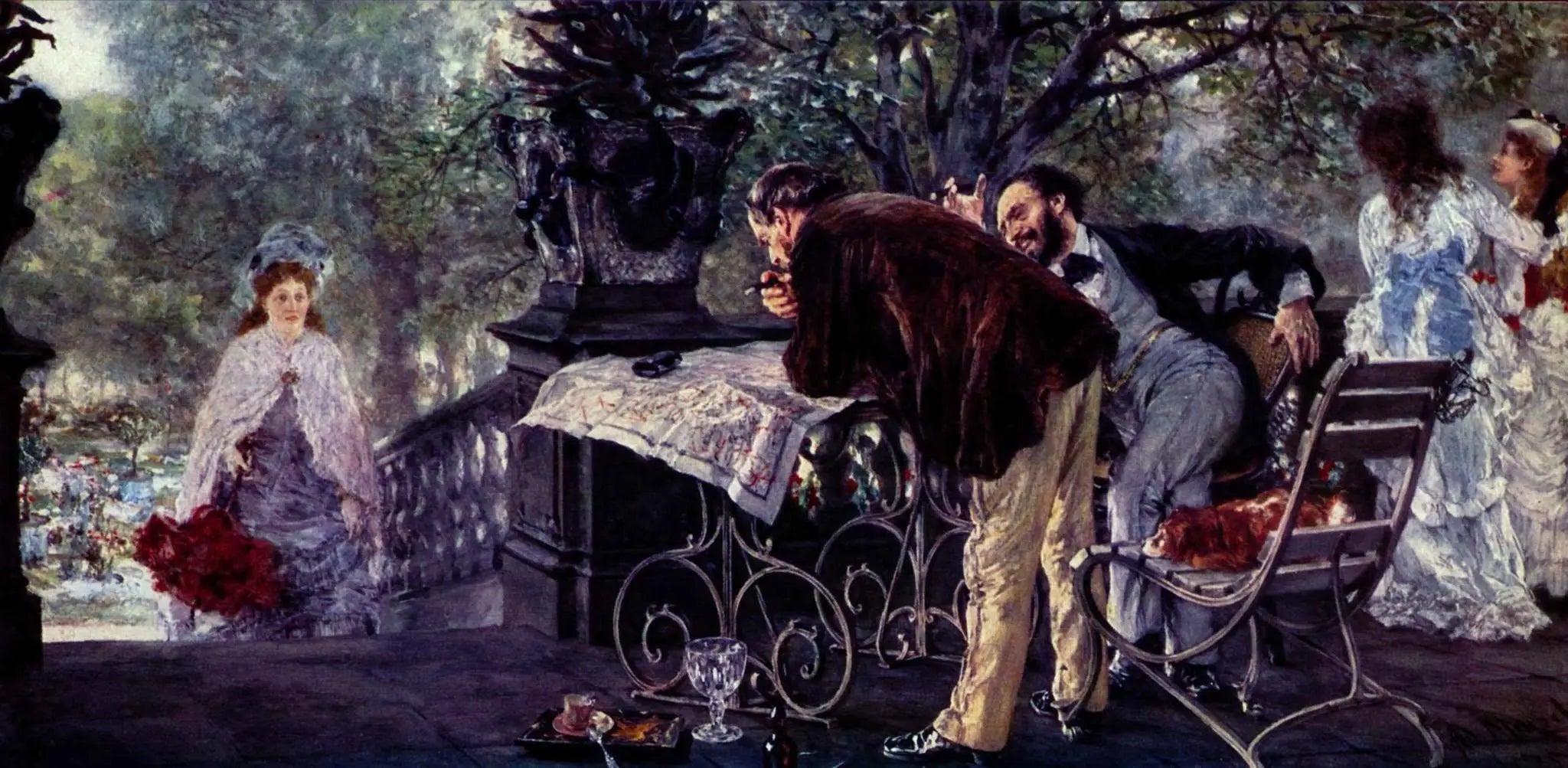 Projets de voyage - Adolph von Menzel image 1 reproduction réalisée par Alpha Reproduction