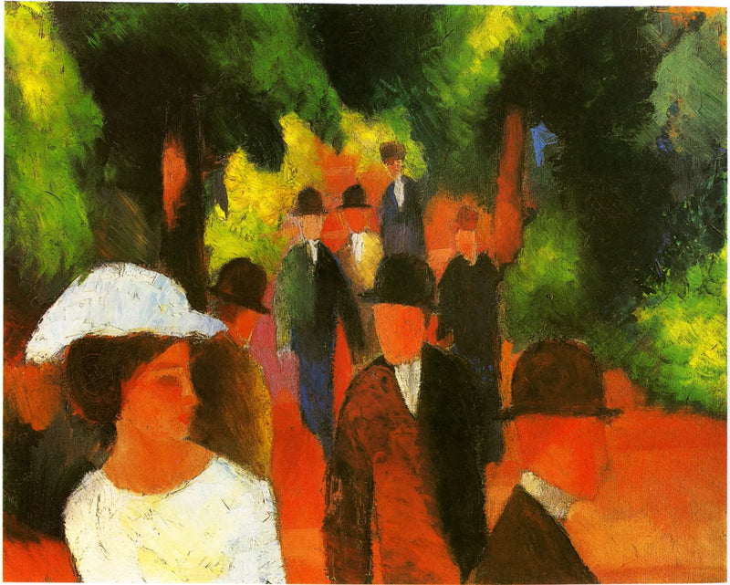 Promenade - August Macke
