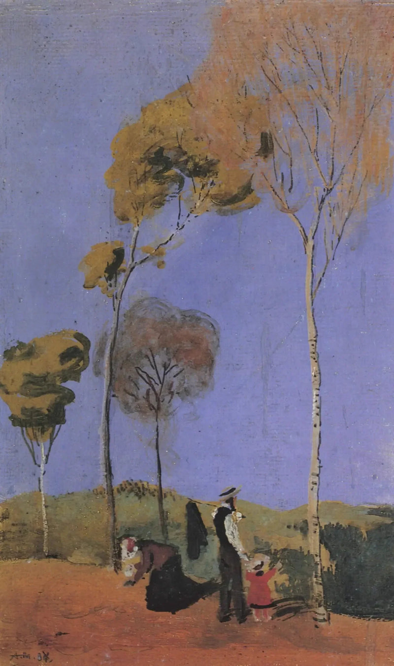 Promenade avec enfant - August Macke