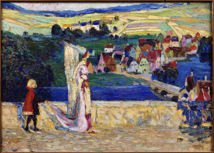 Promenade (Croquis) - Vassily Kandinsky