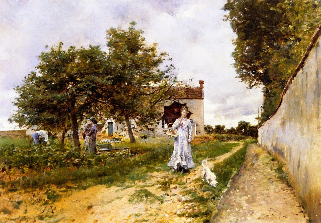 Promenade matinale - Giovanni Boldini