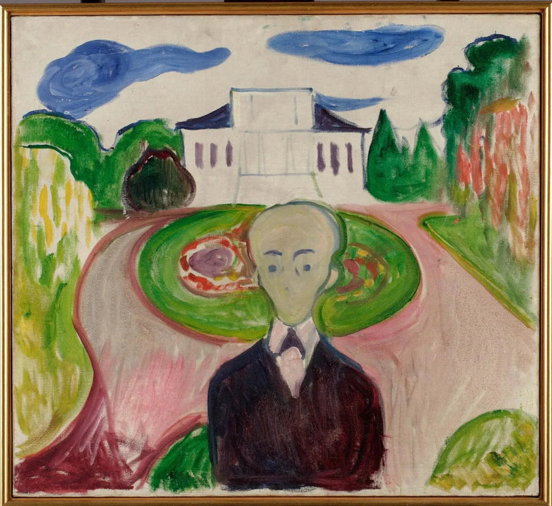 Propriétaire dans le parc - Edvard Munch