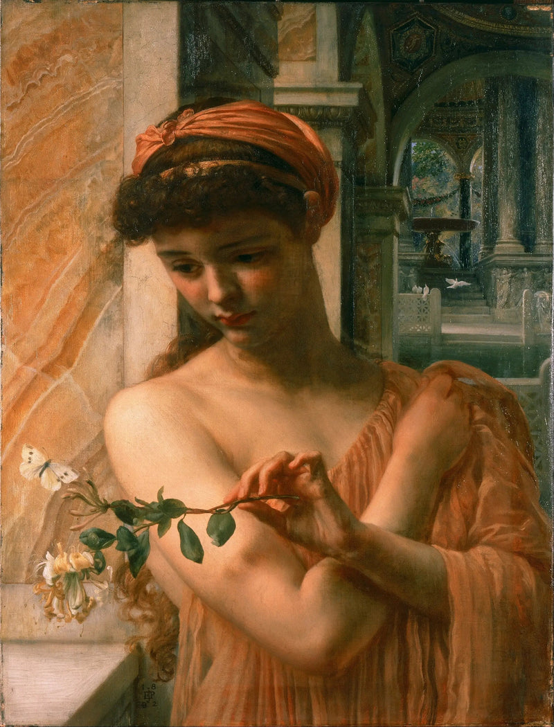 Psyché dans le Temple de l'Amour - Edward Poynter