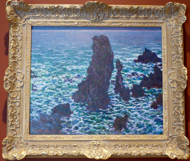 Les Pyramides à Port-Coton W1086 – Claude Monet