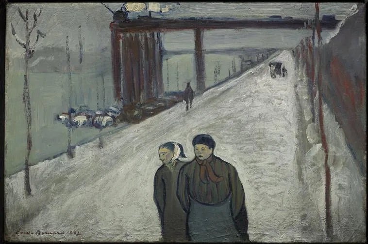 Quai de Clichy-sur-la-Seine - Émile Bernard
