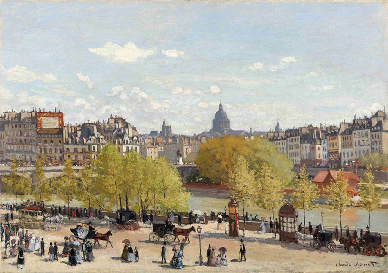 Quai du Louvre W83 – Claude Monet