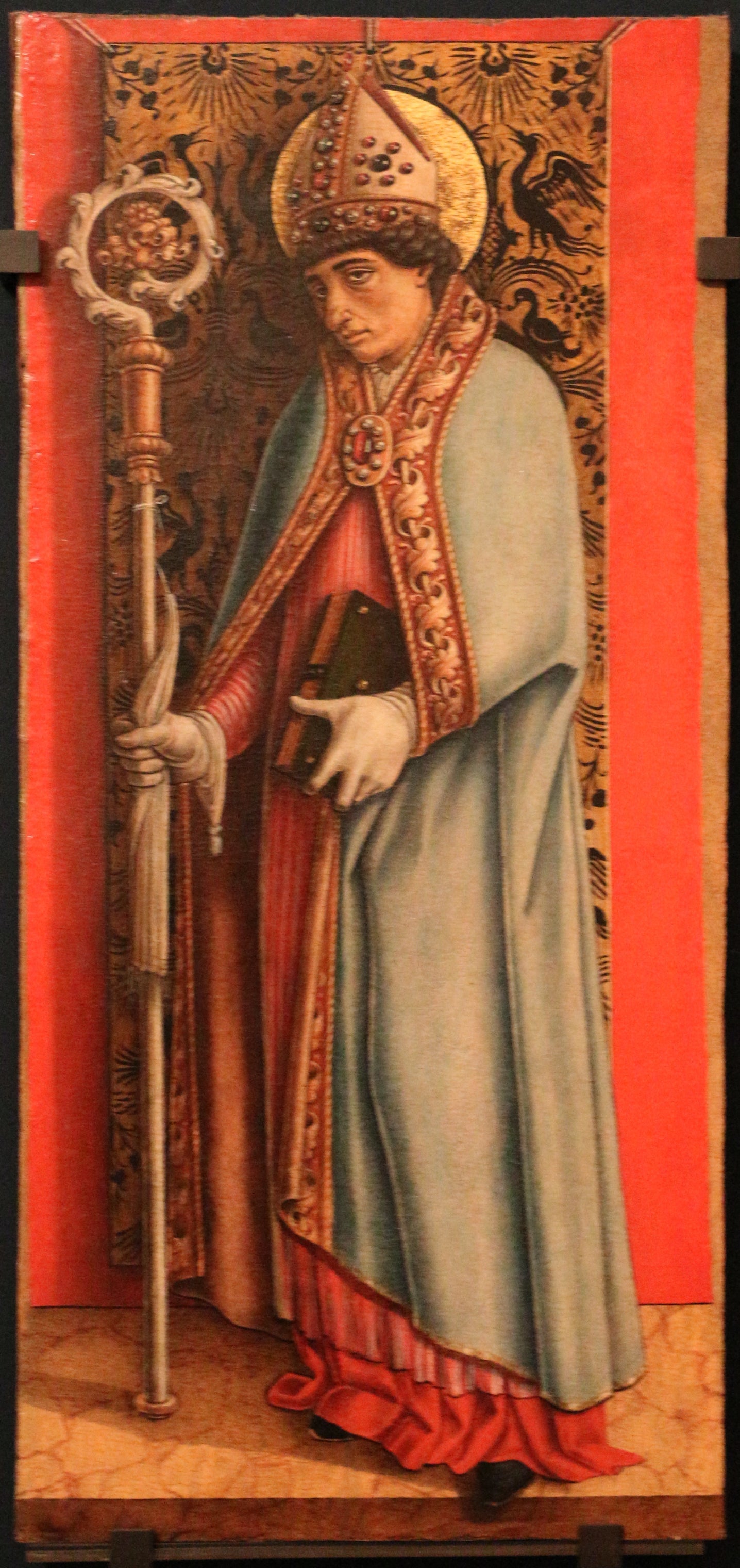 Quatre saints et bienheureux : saint Émygdius - Carlo Crivelli