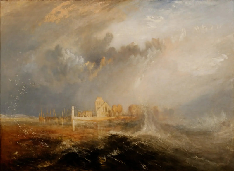 Quillebeuf, embouchure de la Seine. - J. M. W. Turner