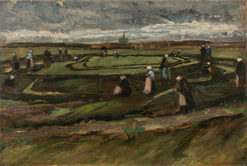 Raccommodeuses de filets dans les dunes, F7 – Van Gogh