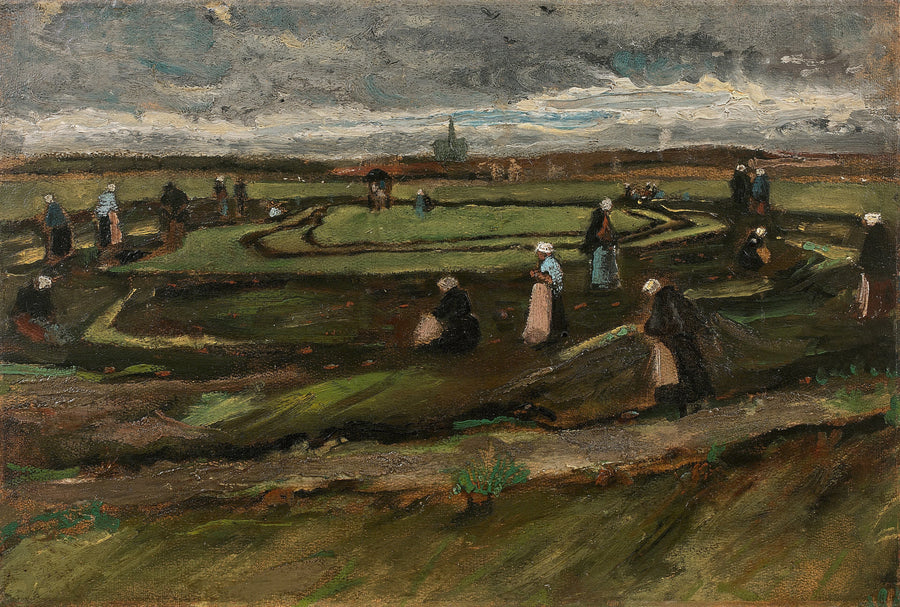 Raccommodeuses de filets dans les dunes, F7 – Van Gogh