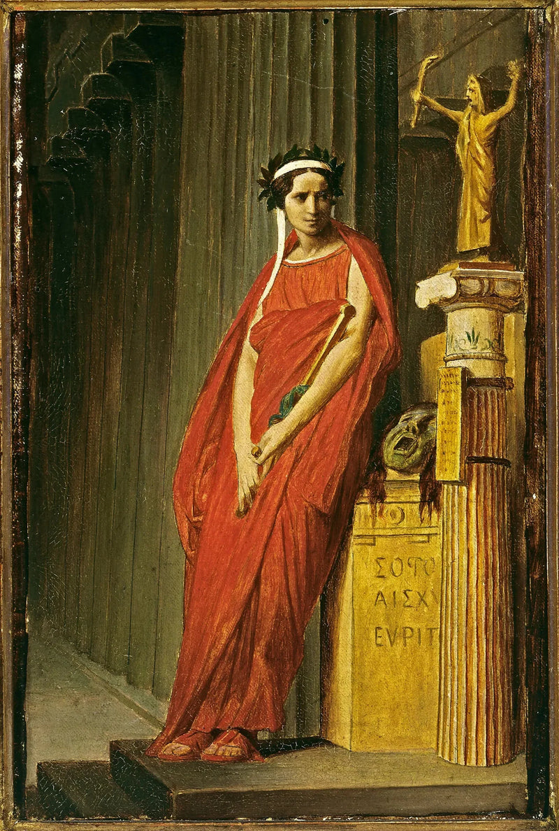Rachel (1821-1858), en costume de tragédie - Jean-Léon Gérôme