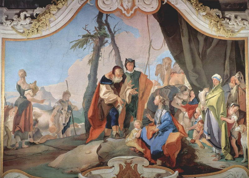 Rachel cachant les idoles - Giovanni Battista Tiepolo