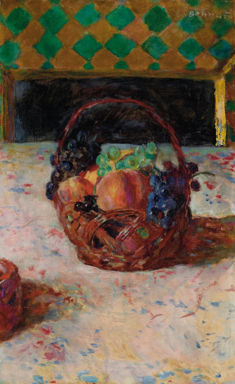 Raisins noirs et pêches - Pierre Bonnard