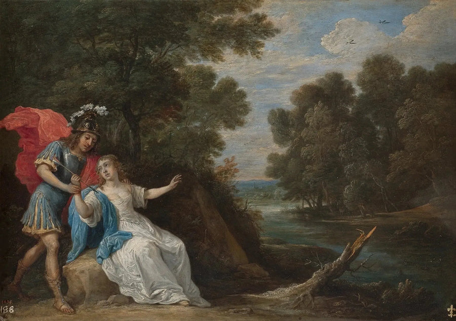 Reconciliation of Reinaldo and Armida - David Teniers le Jeune