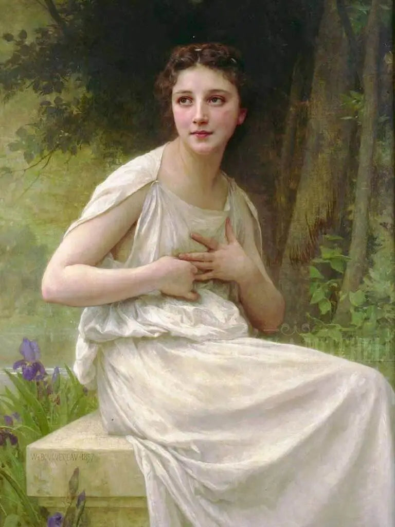 Réflexion - Bouguereau