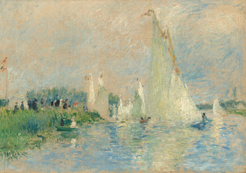 Régates à Argenteuil - Pierre-Auguste Renoir