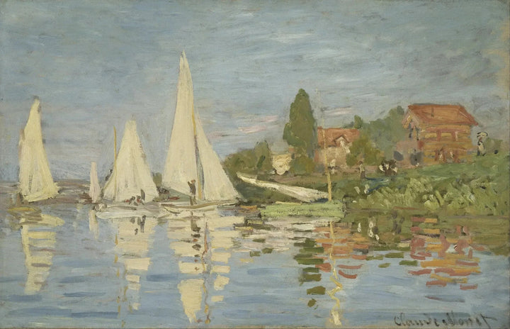 Régates à Argenteuil W233 – Claude Monet