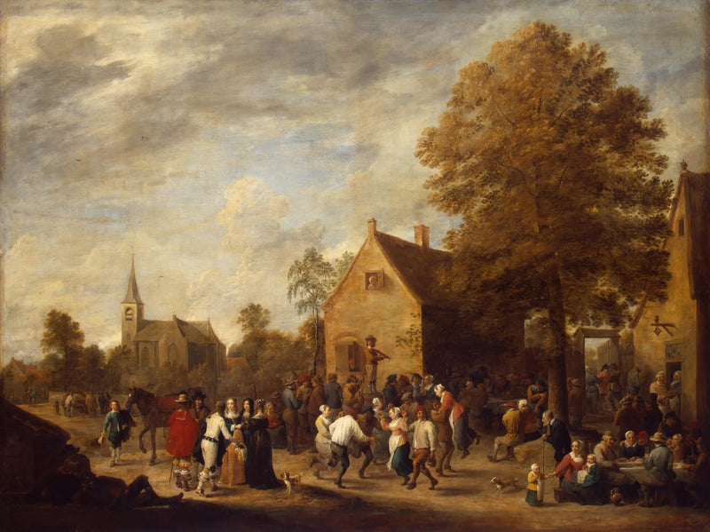 Réjouissance Flamande - David Teniers le Jeune