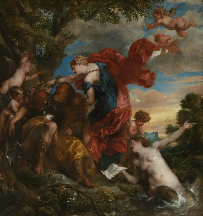 Renaud et Armide - Antoine van Dyck