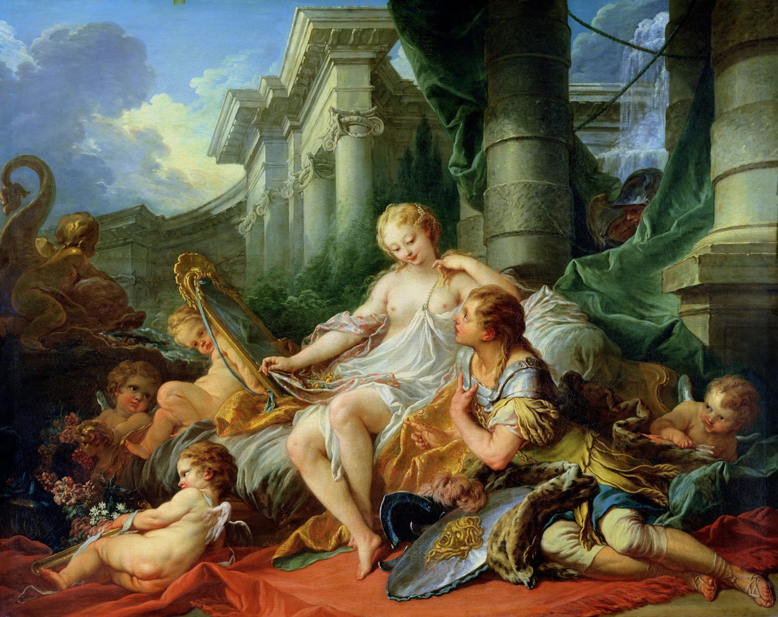 Renaud et Armide - François Boucher - Alpha Reproduction