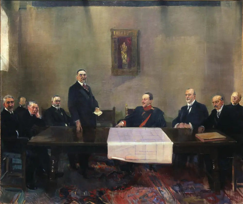 Rencontre du Patronato de la Casa-Museo de El Greco, Tolède - Joaquín Sorolla