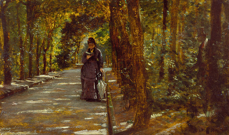 Rendez-vous dans la forêt de Portici - Giuseppe De Nittis
