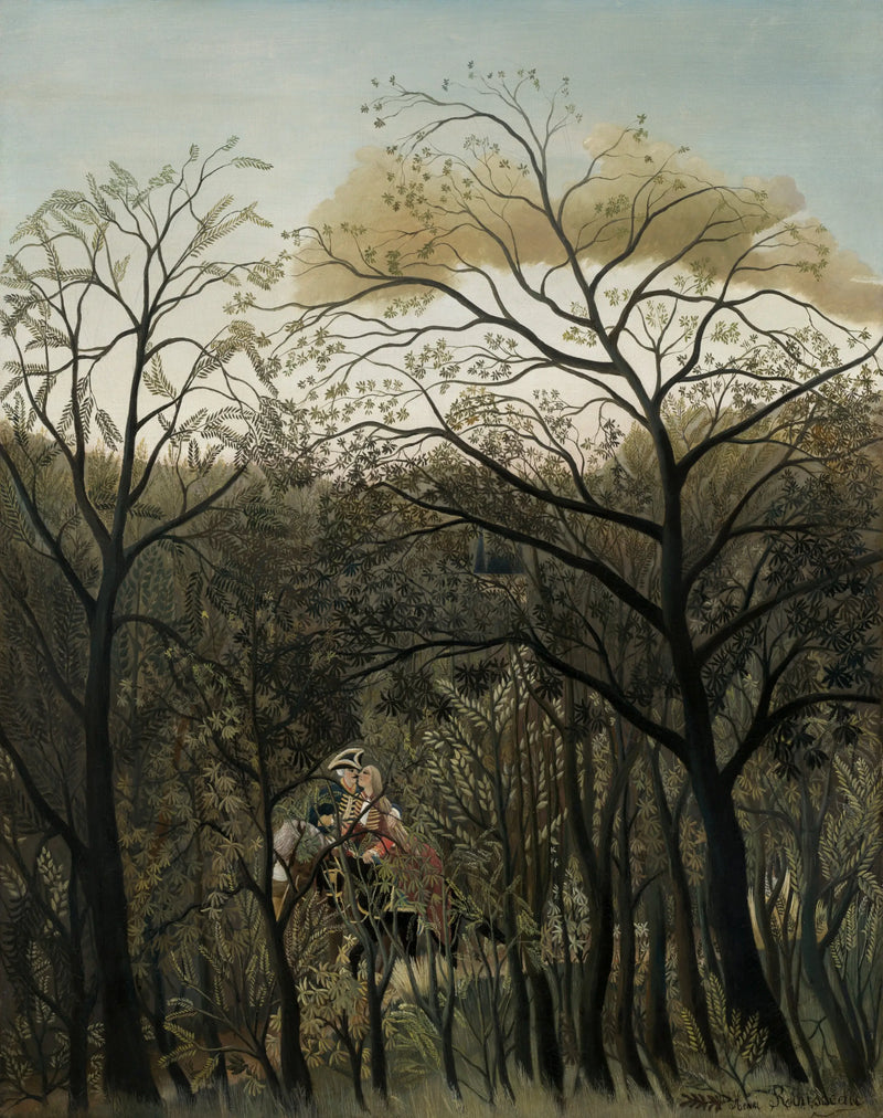Rendez-vous dans la forêt - Henri Rousseau