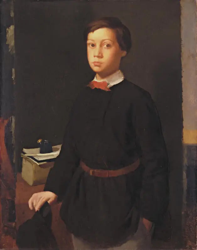 René de Gas à l'encrier - Edgar Degas
