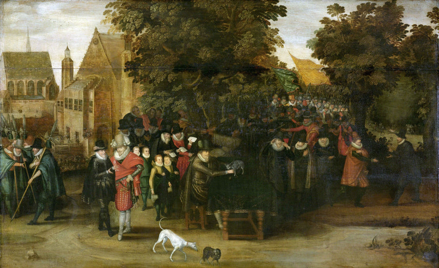 Représentation satirique de la politique néerlandaise vers 1619 - Adriaen Pietersz van de Venne