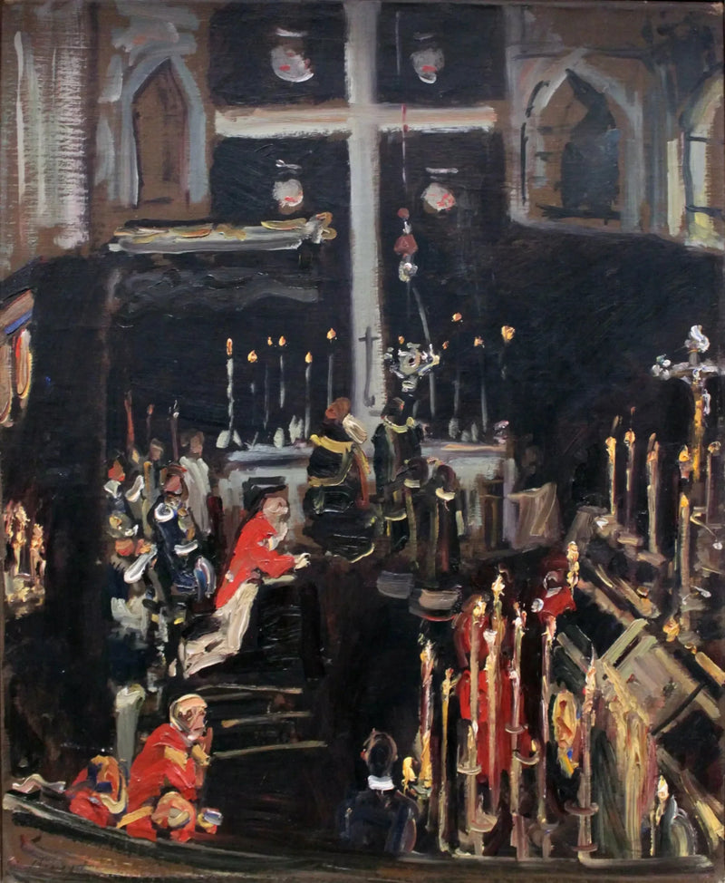 Requiem for the St. Georgsknights - Max Slevogt