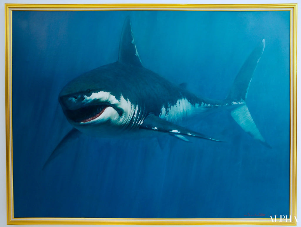 Requin | 150 x 200 cm Reproductions de tableaux à la peinture à l’huile
