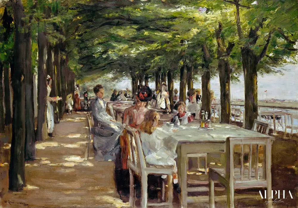 Restaurant Jacob à Nienstedten sur Elbe - Max Liebermann - Reproductions de tableaux et peintures haut de gamme