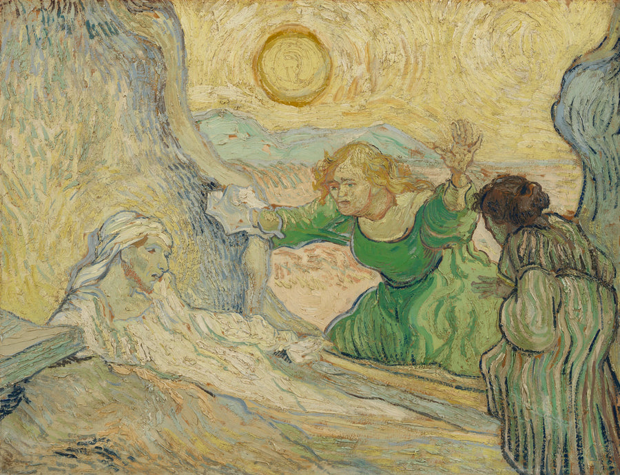La Résurrection de Lazare, d’après Rembrandt – Vincent van Gogh