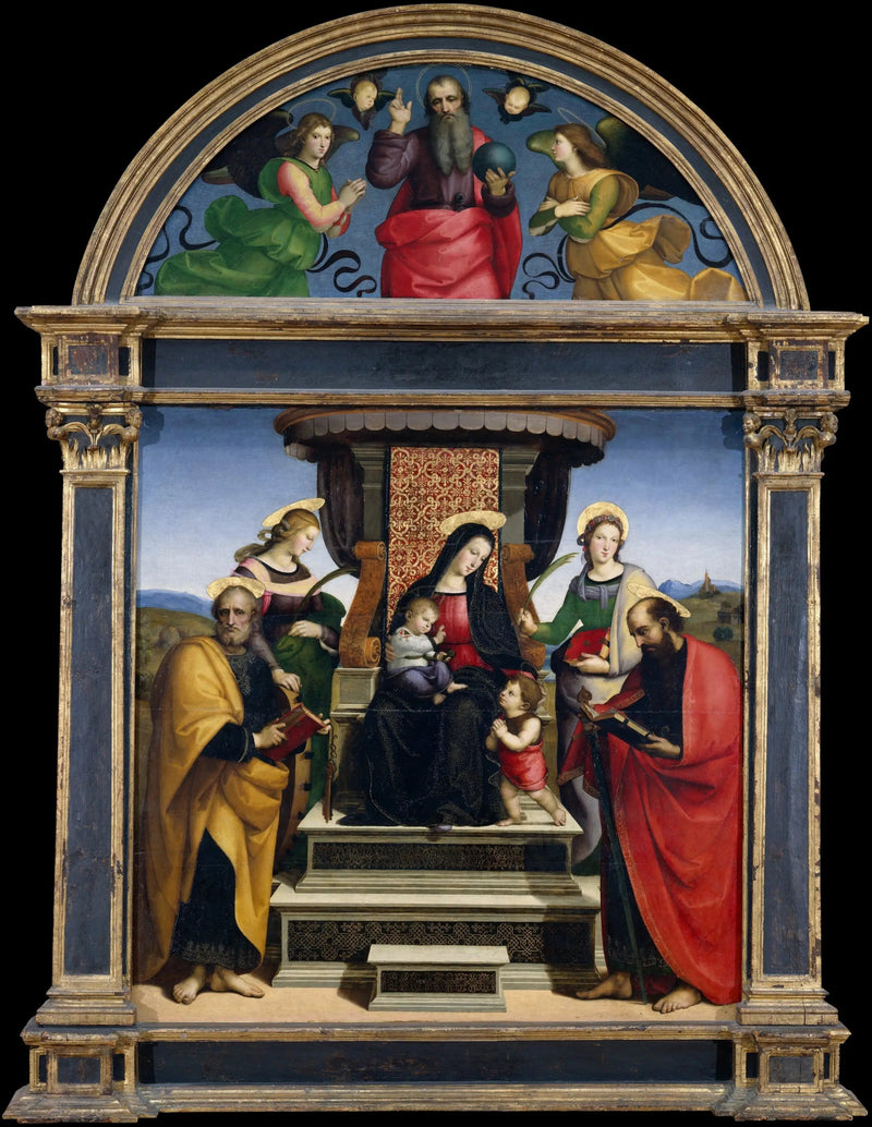 Retable à colonnes - Raphaël Sanzio