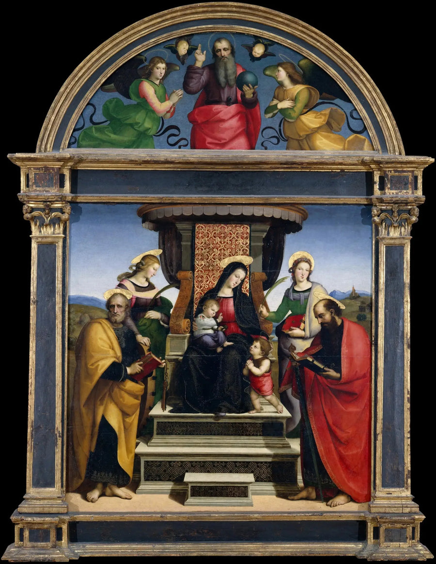 Retable à colonnes - Raphaël Sanzio