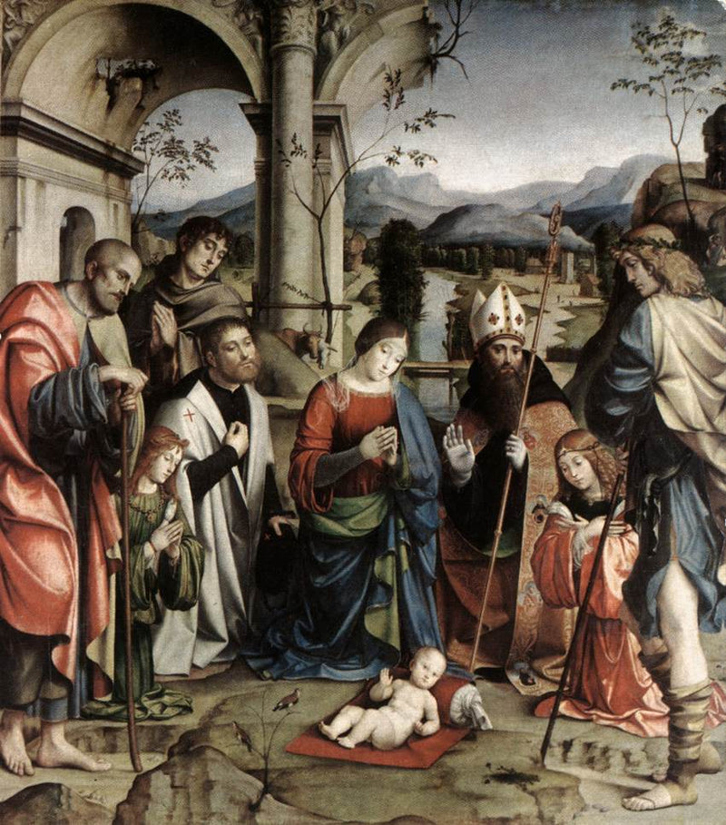 Retable Bentivoglio - Francesco Francia