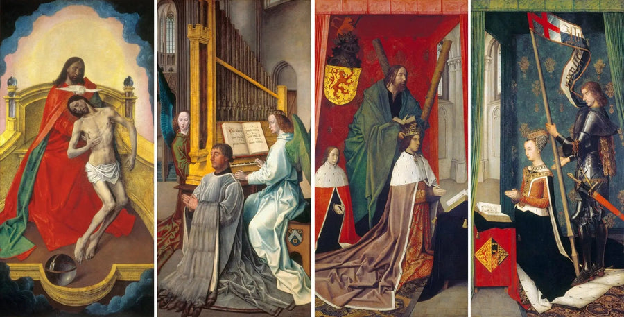 Retable de la Trinité - Hugo van der Goes