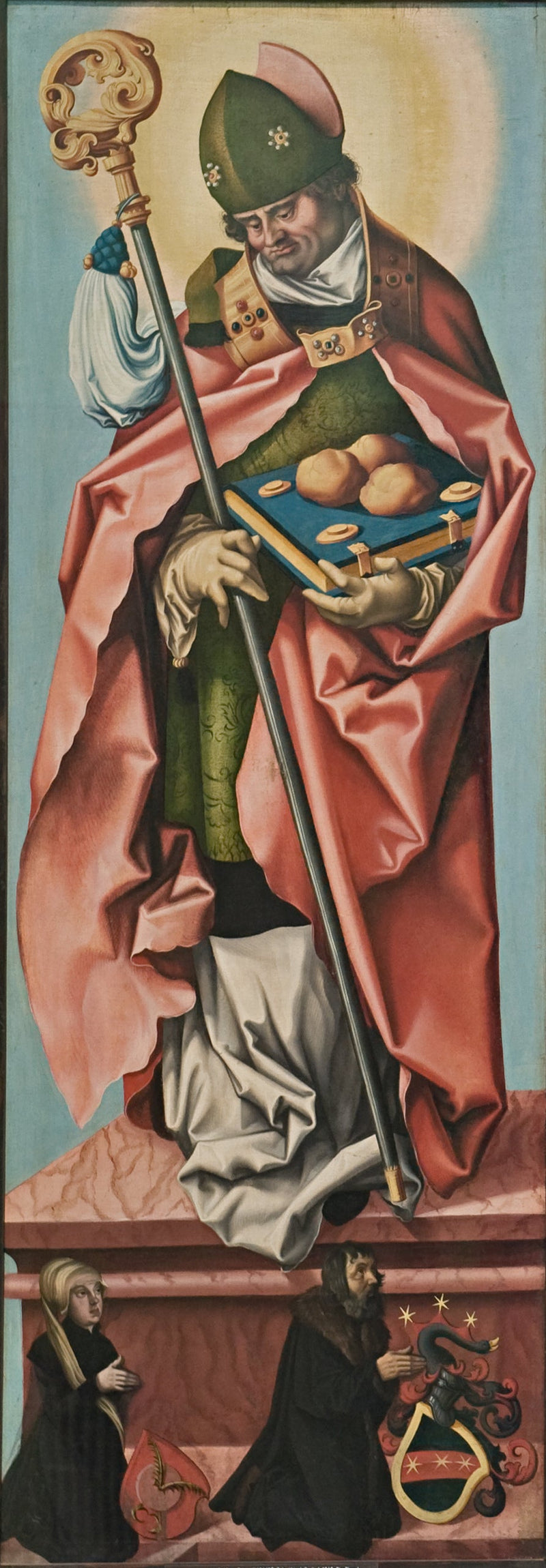 Retable de Saint Jean : Saint Nicolas - Hans Baldung Grien