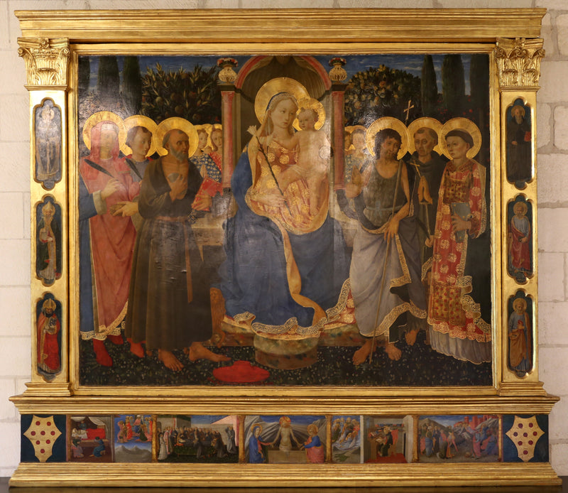 Retable de saint Jérôme - Zanobi Strozzi