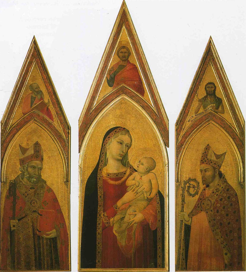 Retable de saint Proculus - Ambrogio Lorenzetti