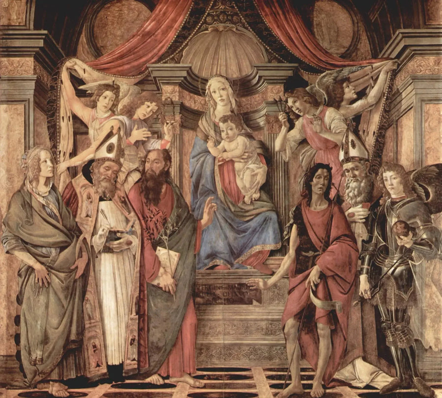 Retable de San Barnaba - Sandro Botticelli
