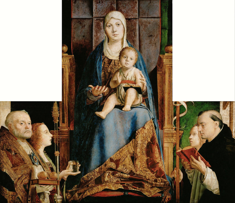 Retable de San Cassiano - Antonello de Messine