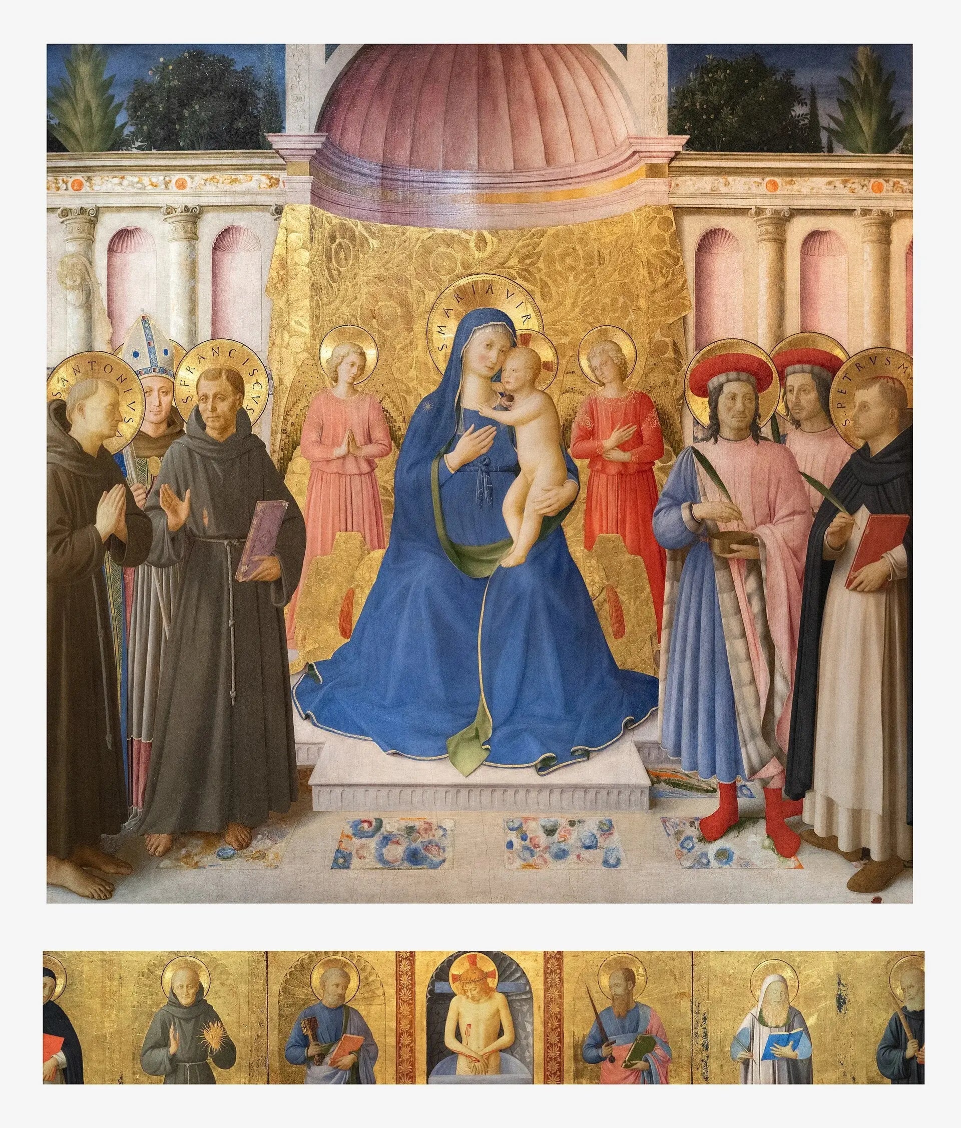 Retable du Bosco ai Frati - Fra Angelico - Alpha Reproduction