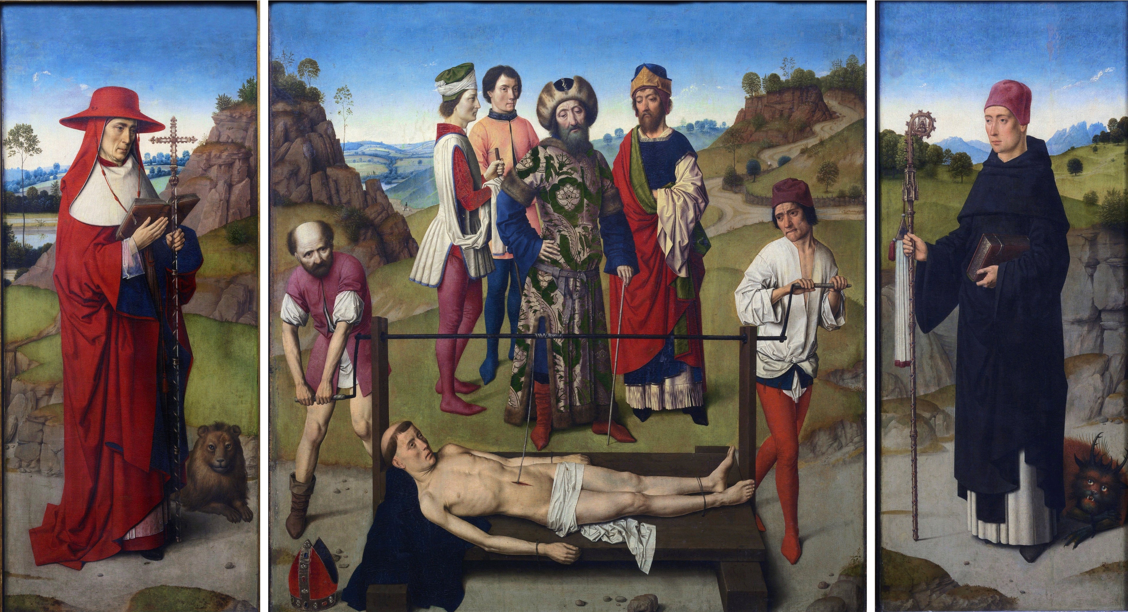 Retable du martyre de saint Érasme - Dirk Bouts