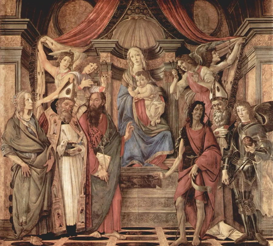 Le Retable de San Barnaba, vers 1487-1488 – Sandro Botticelli
